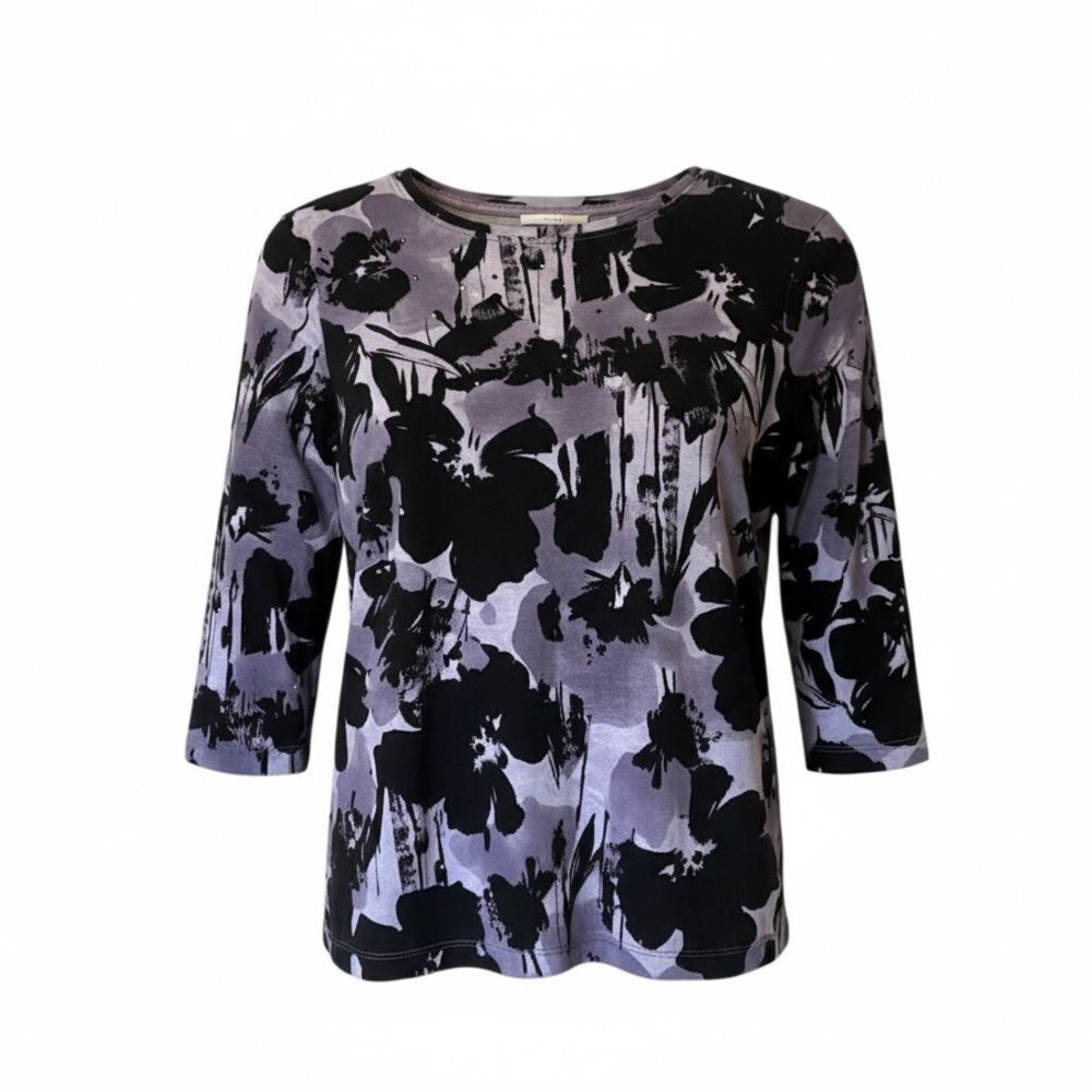 ‎Nicole Miller Scoop Neck Top